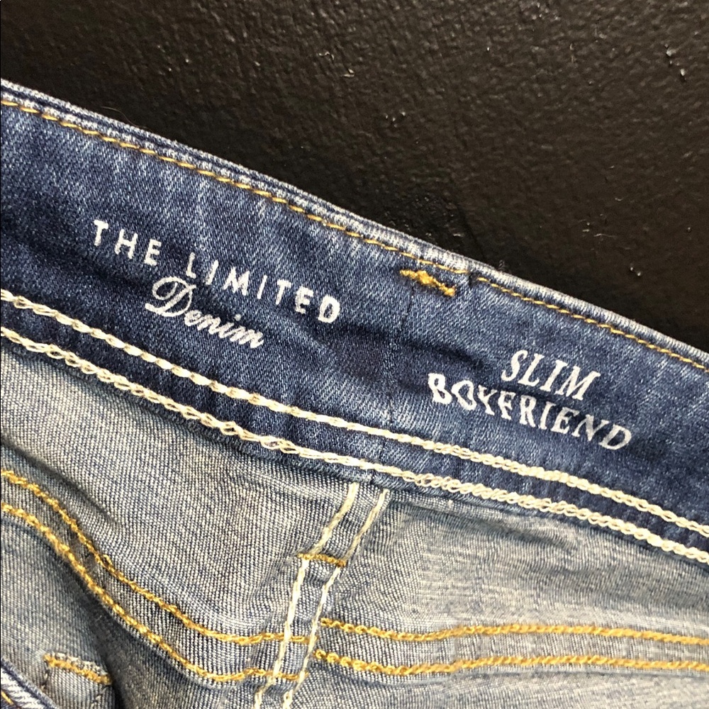 The Limited Blue Patchwork Skinny Jeans - Picture 5 of 5